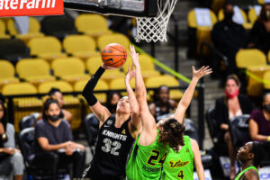 UCF Lady Knights DeHorn Bulls 58-45