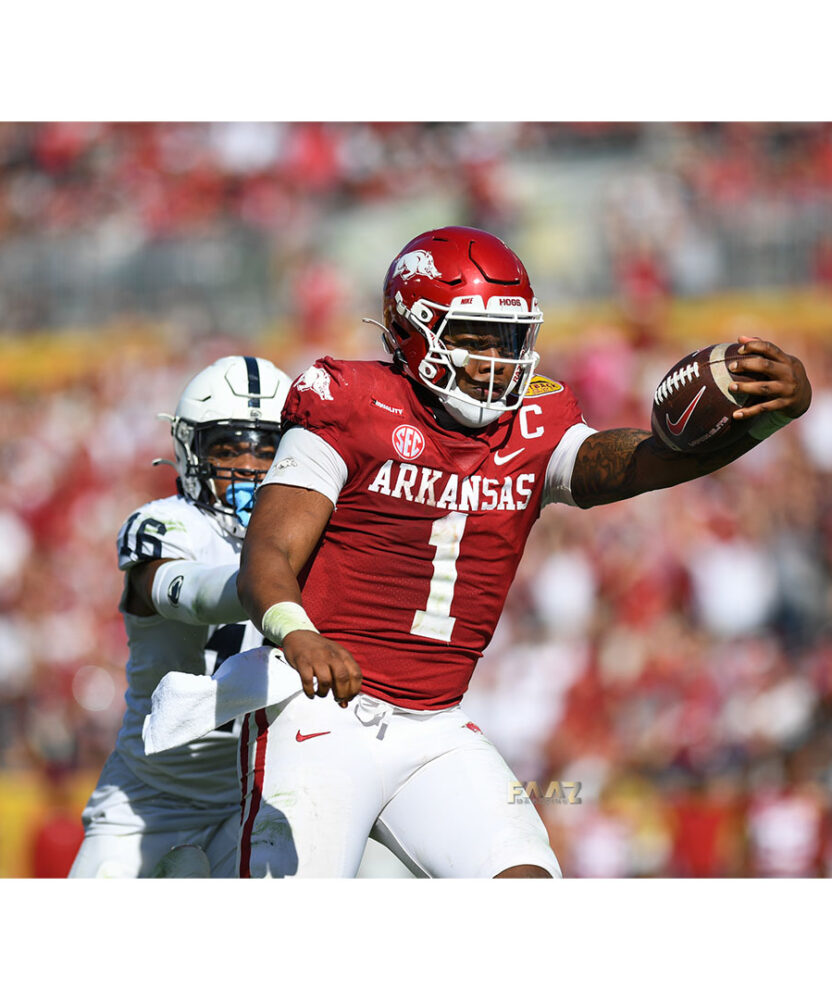 Arkansas Dominates the Run Game to Beat Penn State in Outback Bowl
