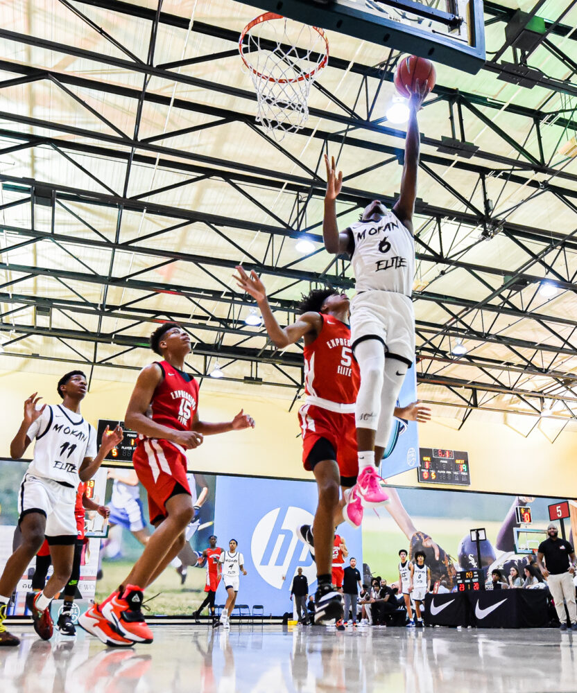 NIKE EYBL Session 1: MOKAN Elite 15u Day 1 Overtime Win