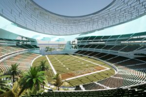 New Renderings of Proposed Miami Hurricanes Stadium Surface