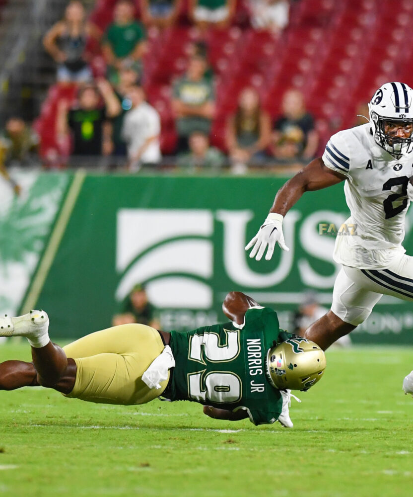 USF Falls to No. 25 BYU in Home Opener