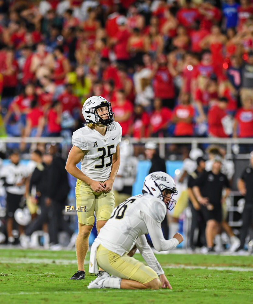 Colton Boomer Gets First Start in UCF Win Over FAU