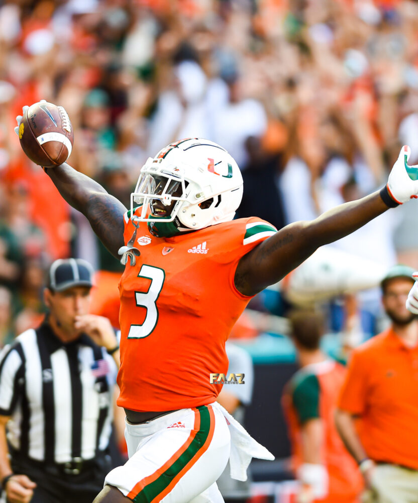 New Look Miami Overwhelms Bethune Cookman in Season Opener 70 – 13