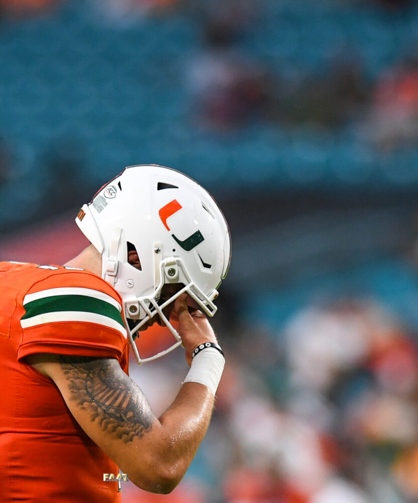 No. 25 Miami Upset by Middle Tennessee Going into Bye Week