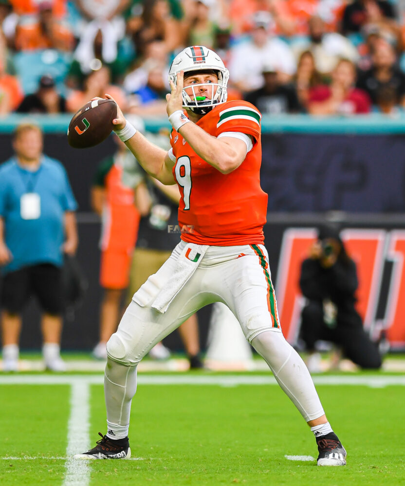 Miami’s Van Dyke Named ACC Quarterback of the Week