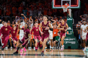Buzzer Beater Leads to No. 13 Miami’s First Home Loss