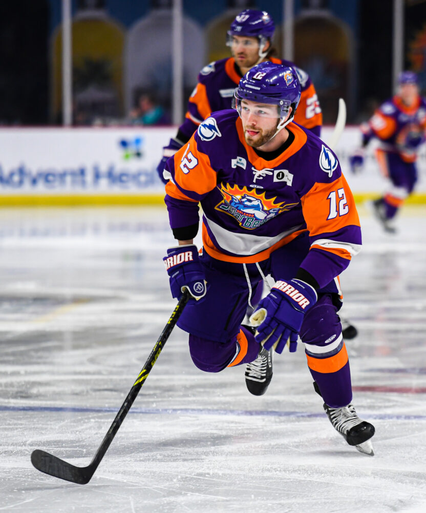 Solar Bears Brayden Guy Hat Tricks Greenville Swamp Rabbits 5-4