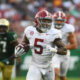 Roydell Williams Pushes No. 10 Alabama Past USF; Records a Career-High in Rushing Yards