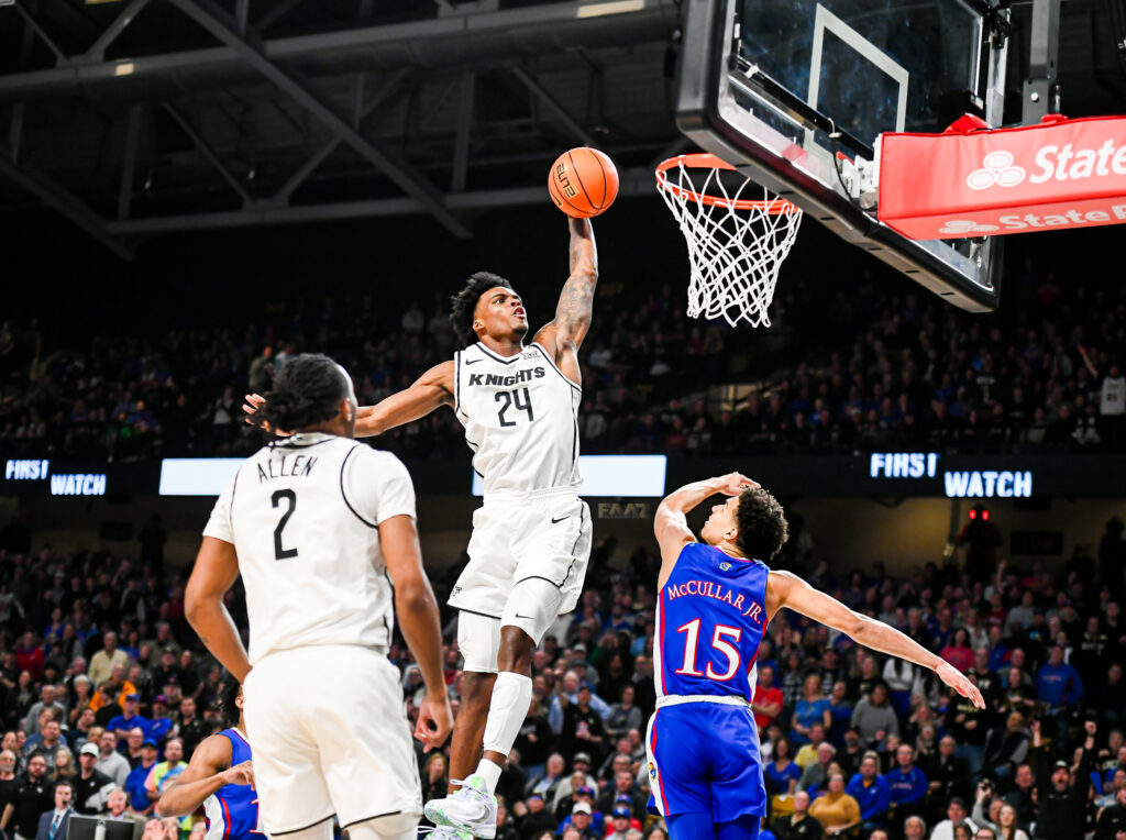 UCF Shocks Kansas in 1st Big 12 Home Opener – FAAZ Magazine