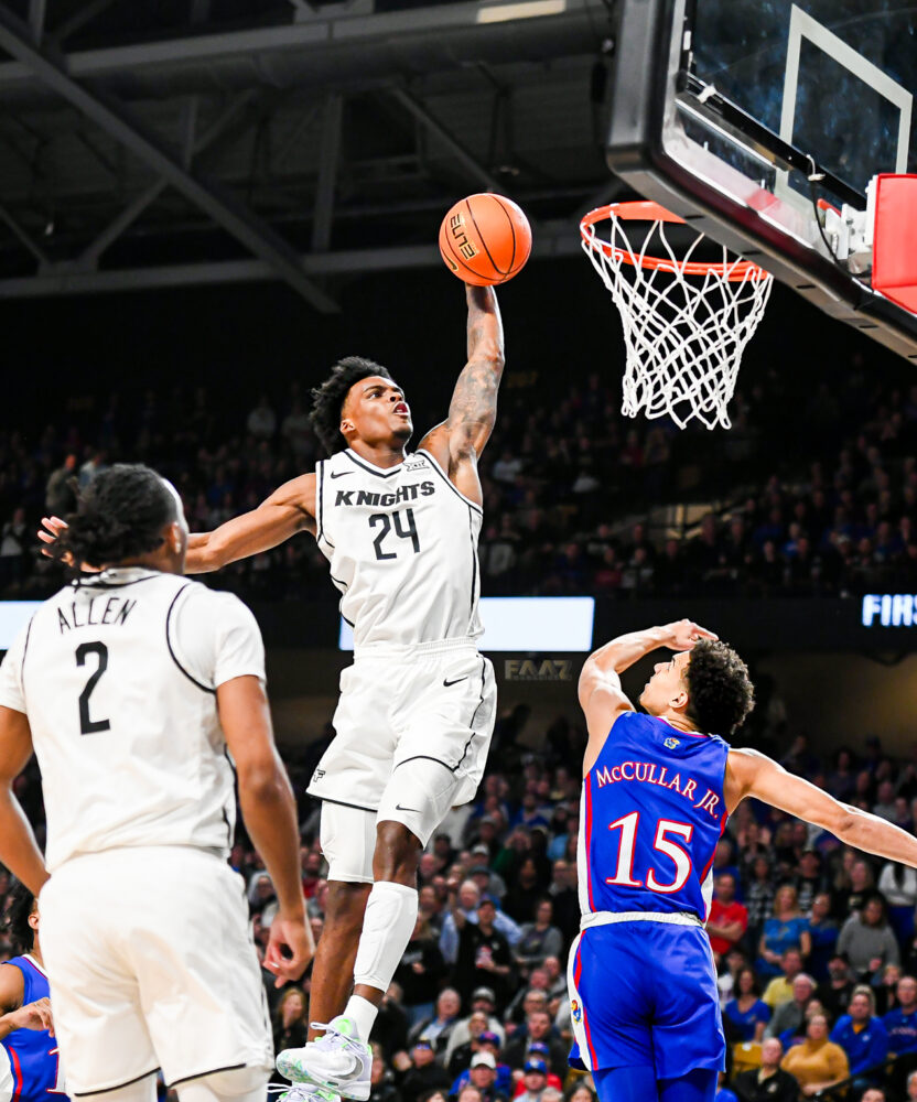 UCF Shocks Kansas in 1st Big 12 Home Opener