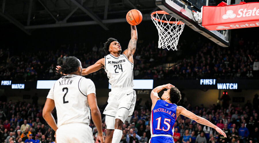 UCF Shocks Kansas in 1st Big 12 Home Opener